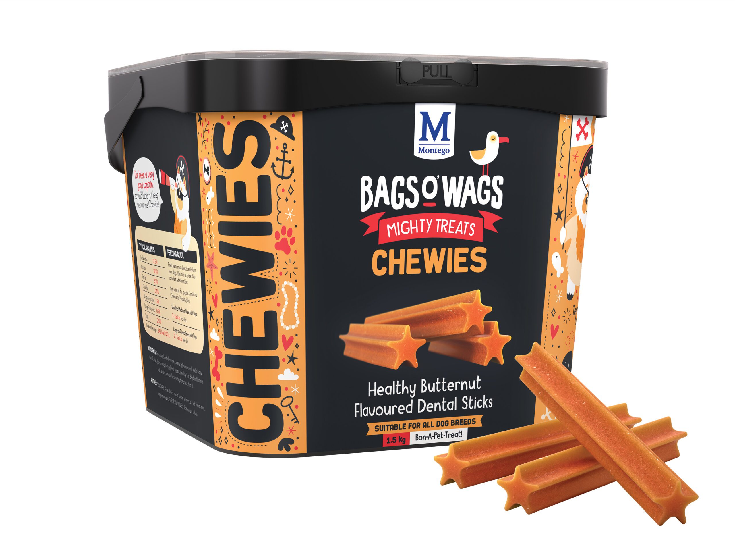 Bags O Wags Butternut Dental Sticks