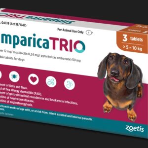 Simparica Trio 5 - 10Kg 3`s Light Brown