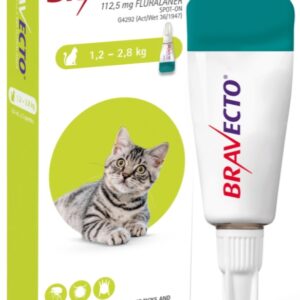 Bravecto Cat Small 1.2 - 2.8Kg