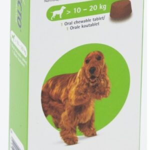 Bravecto Dog 10 - 20Kg Green 1`s