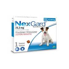 NexGard Dog 4.3 - 10Kg (28.3Mg) 1`s