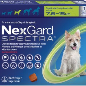 NexGard Spectra Dog 7,6-15Kg (Medium) 1`s