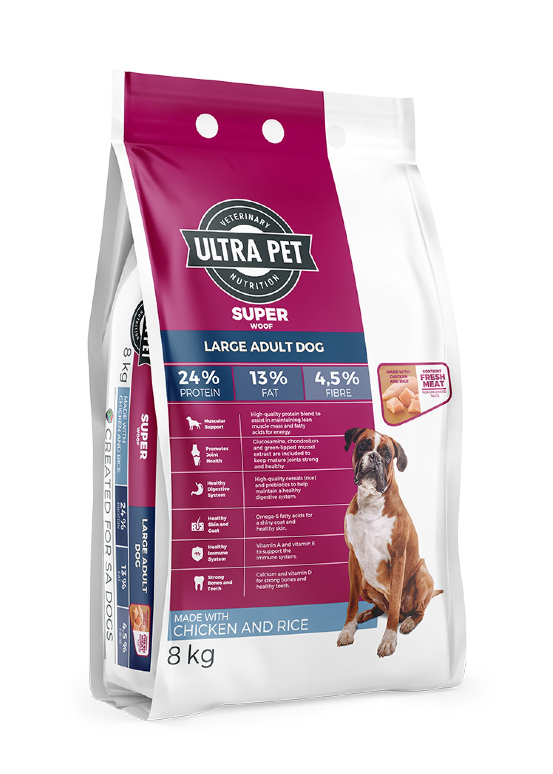 Ultra Dog Superwoof Adult L - Chicken & Rice
